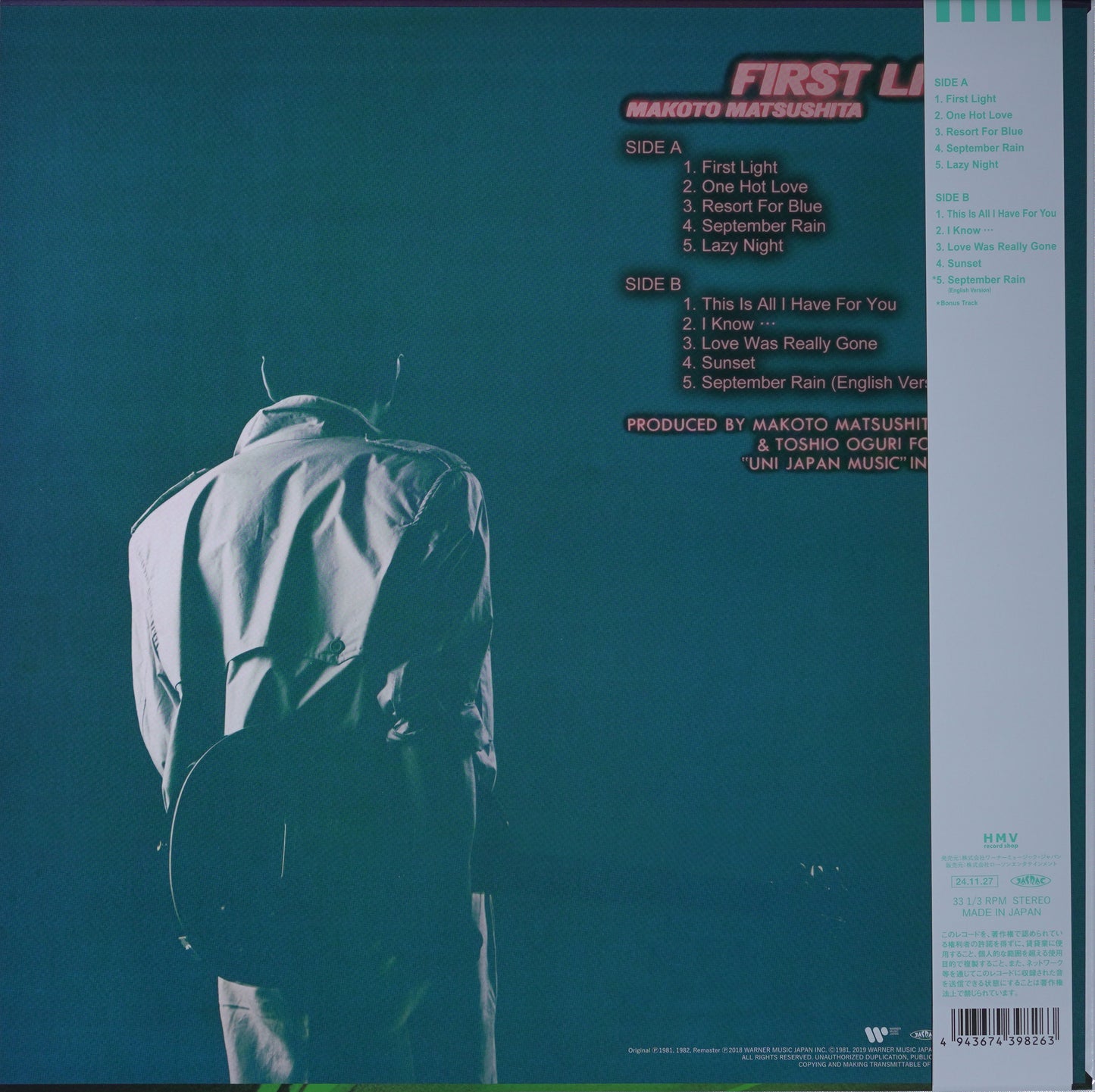 Makoto Matsushita - First Light (Pink Vinyl)