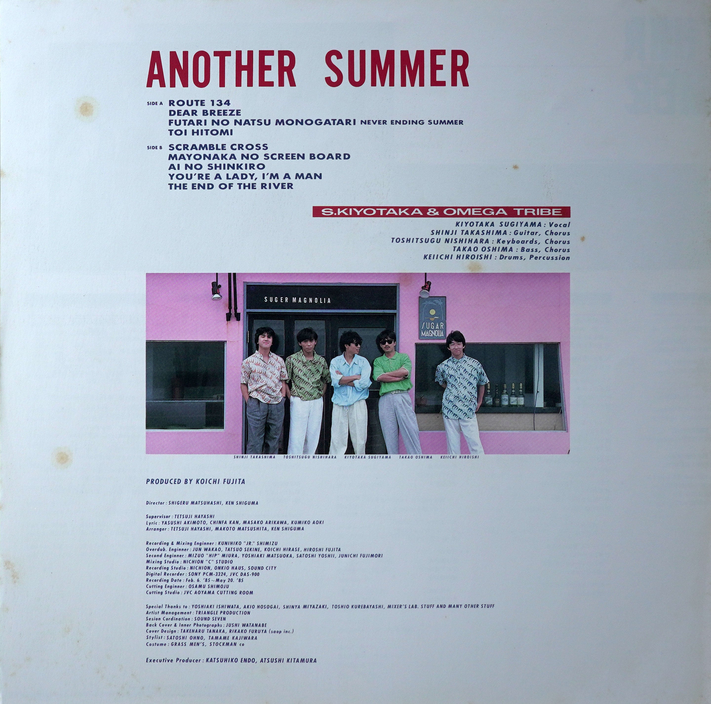 Another Summer by S. Kiyotaka & Omega Tribe | Rare Vinyl